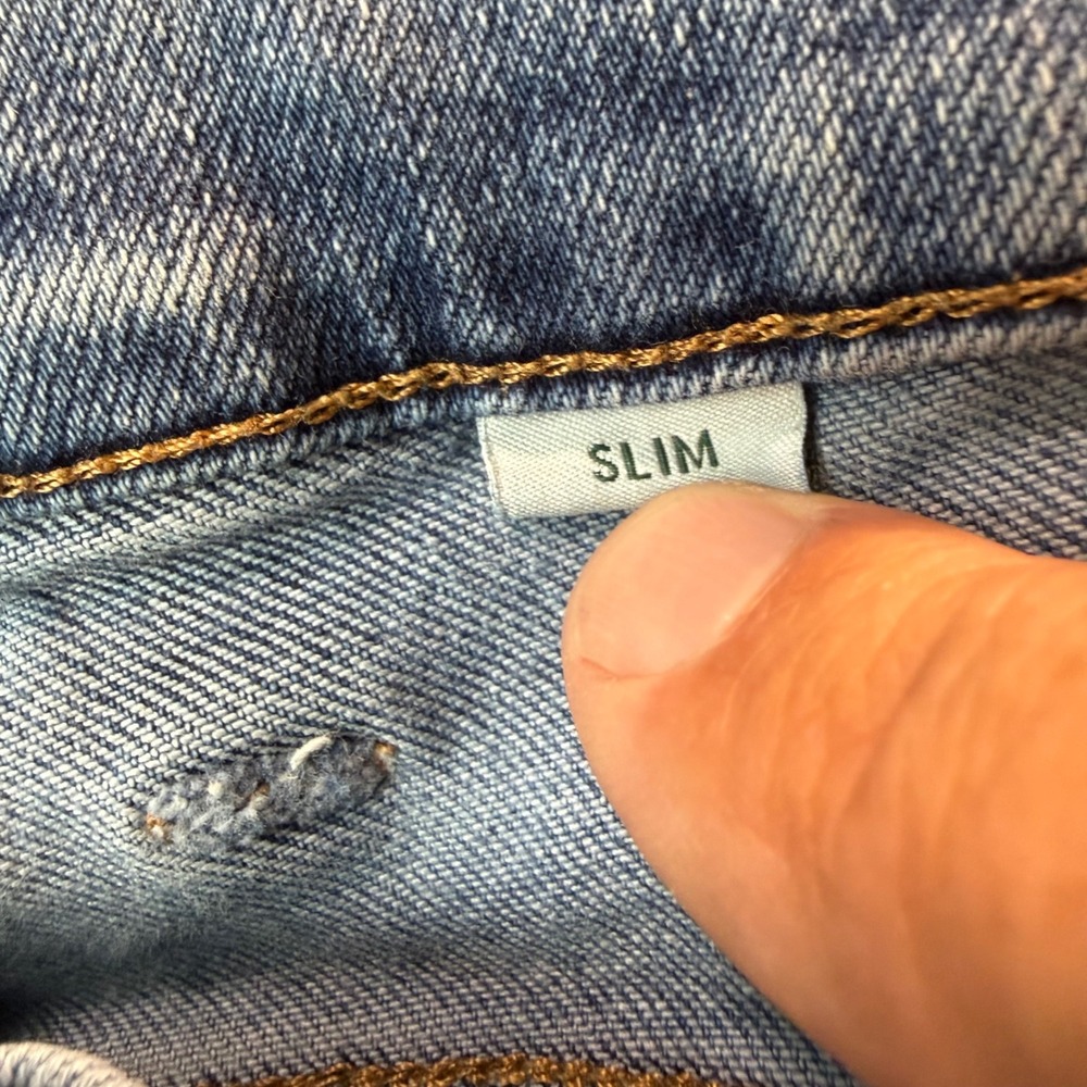 Tecovas Mens Slim Fit Medium Wash Blue Denim Jeans 34x34 Austin Texas - Picture 6 of 7